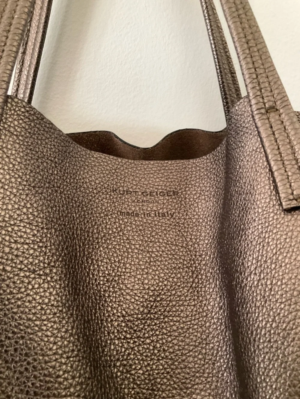 Kurt Geiger Violet Horizontal Leather Tote
